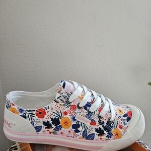 Floral Womans Sneakers